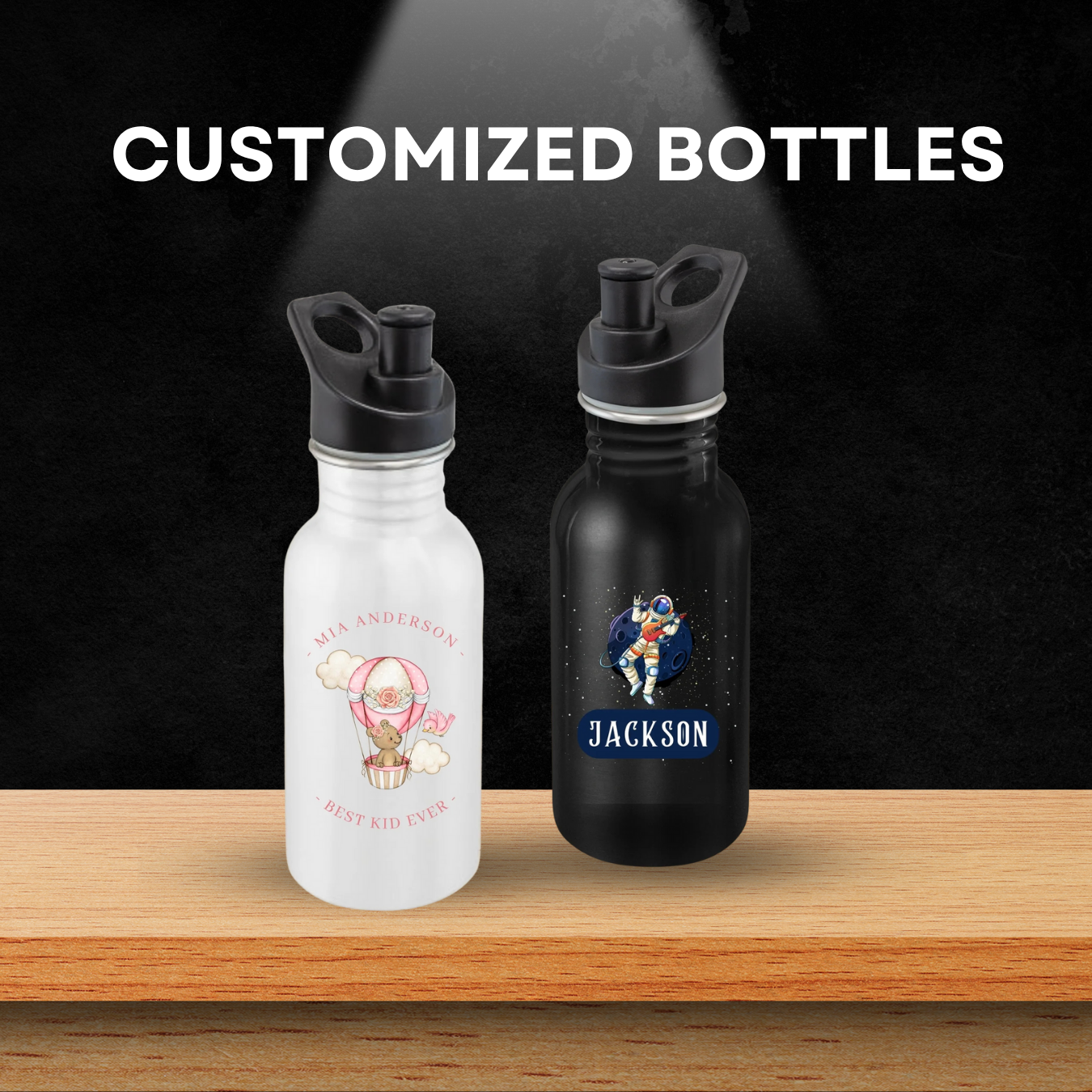Customized Bottles β Personalize Your Hydration!
