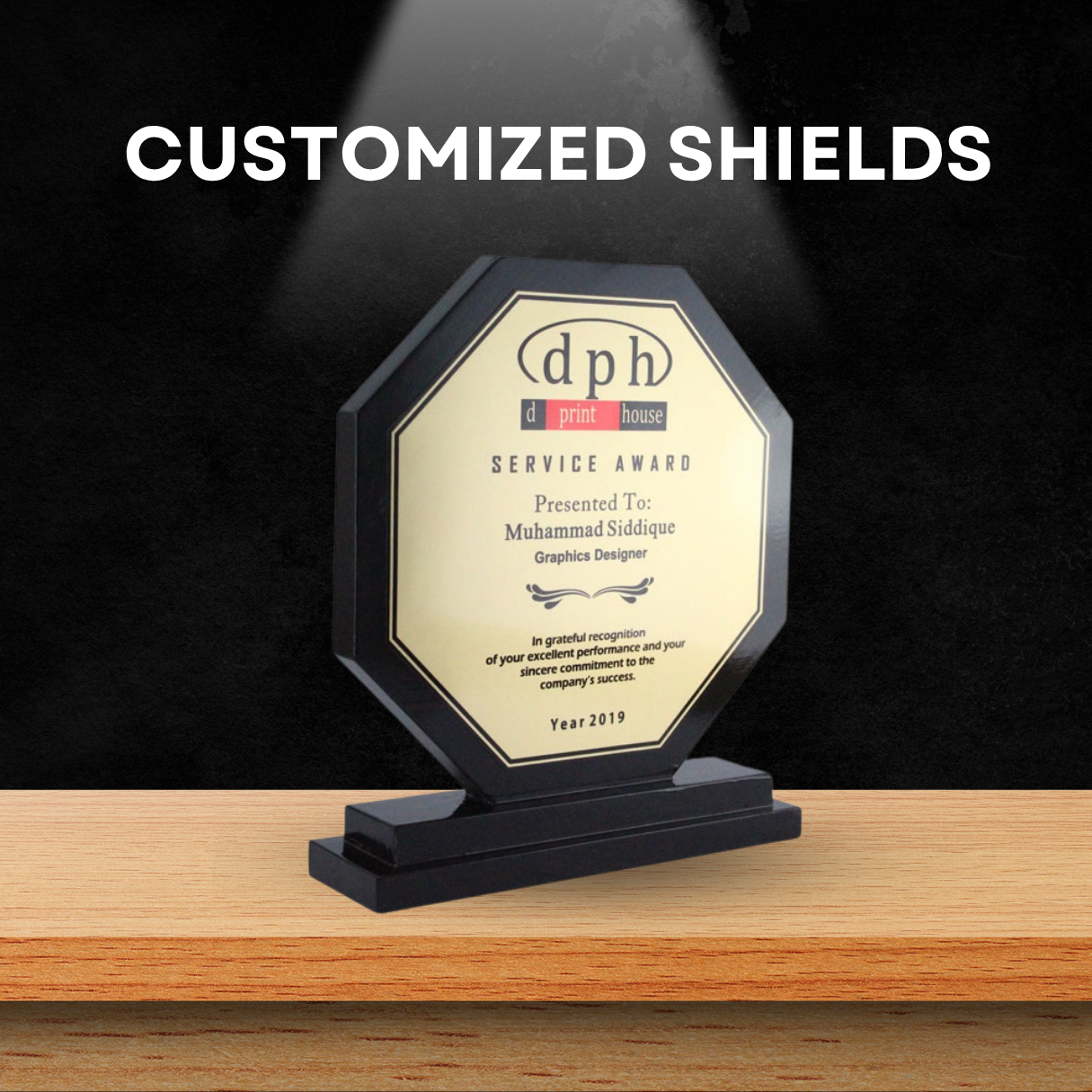 Customized Shields – Honor with Style, Celebrate with Pride!