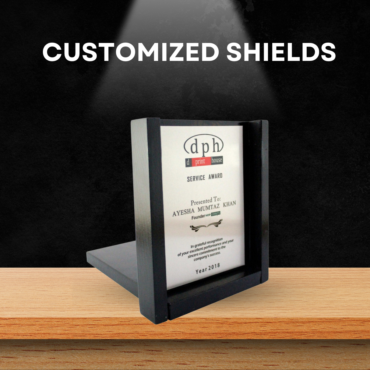 Customized Shields – Honor with Style, Celebrate with Pride!